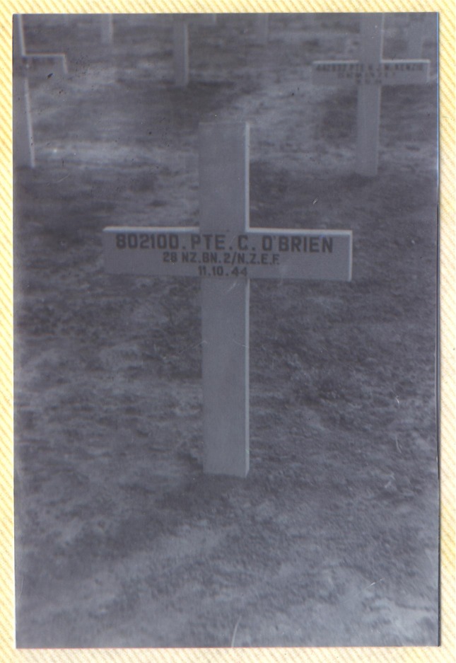 Cornelius O'Brien, Corporal, 28th Maori Battalion