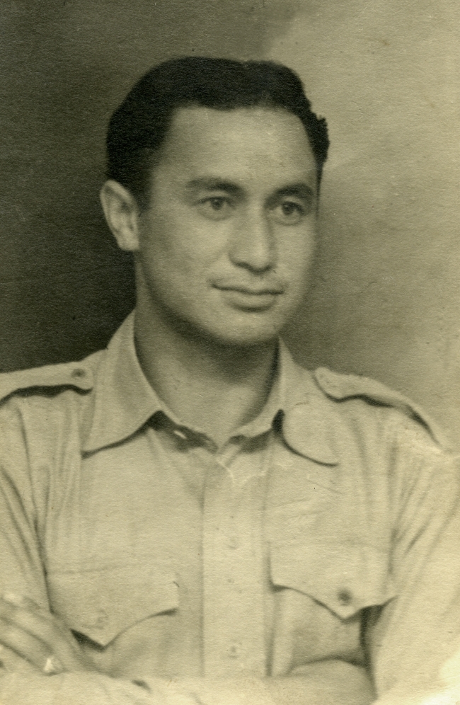 Alfred Rangikatea  Mohi , Egypt 1943.