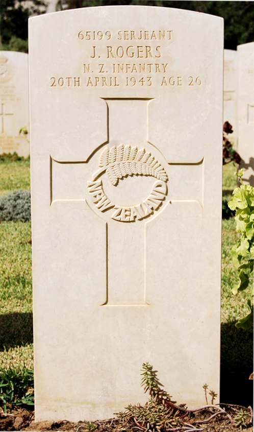 John Rogers' grave