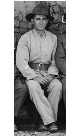 George Te Kuru of D Company